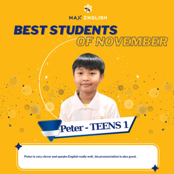 Vinh danh học viên tiêu biểu tháng 11/2024